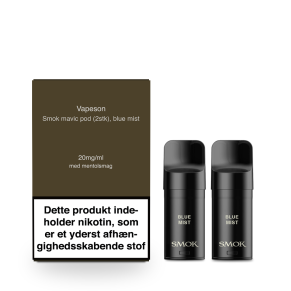 2 x 2ml Smok Mavic Pod - Blue Mist 20mg/ml DK Tax